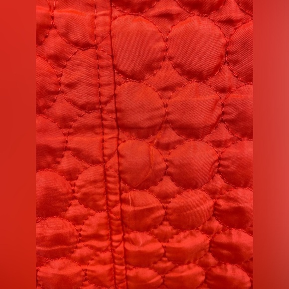 KATE PARK ORANGE LIGHTLY PADDED VEST WOMENS PLUS SIZE 1X - Picture 8 of 11